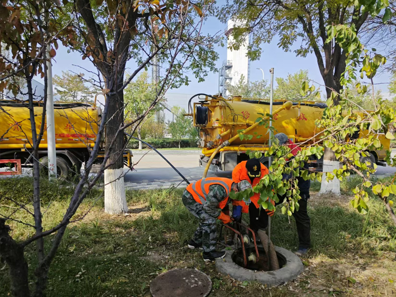 古柏厂区管道清洗