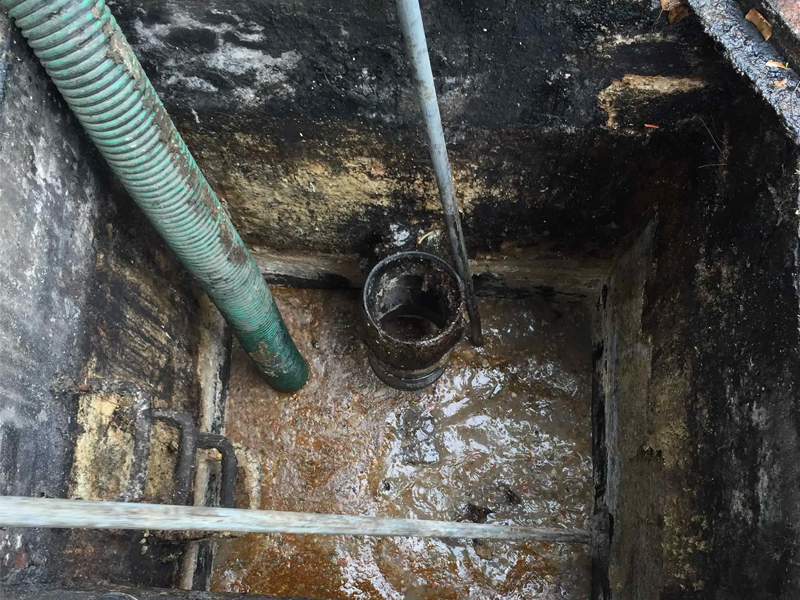 古柏隔油池清理